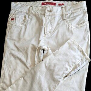 Miss Sixty Y2K low rise jlot style ankle trim zip satin skinny pants